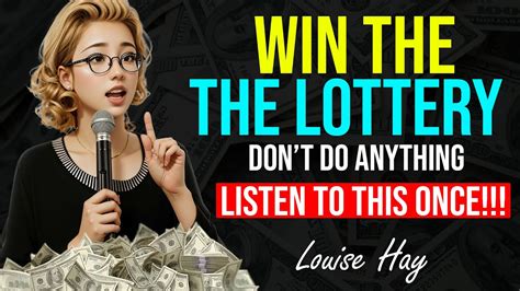 how to manifest lottery win|lottery mistake winner.